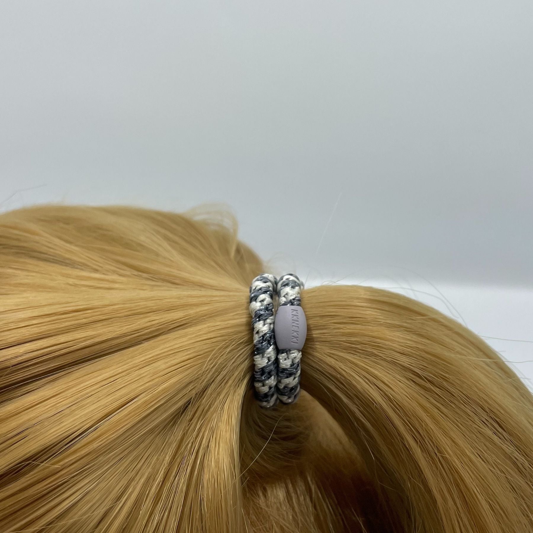 Kknekki Slim Silver Grey Stripe