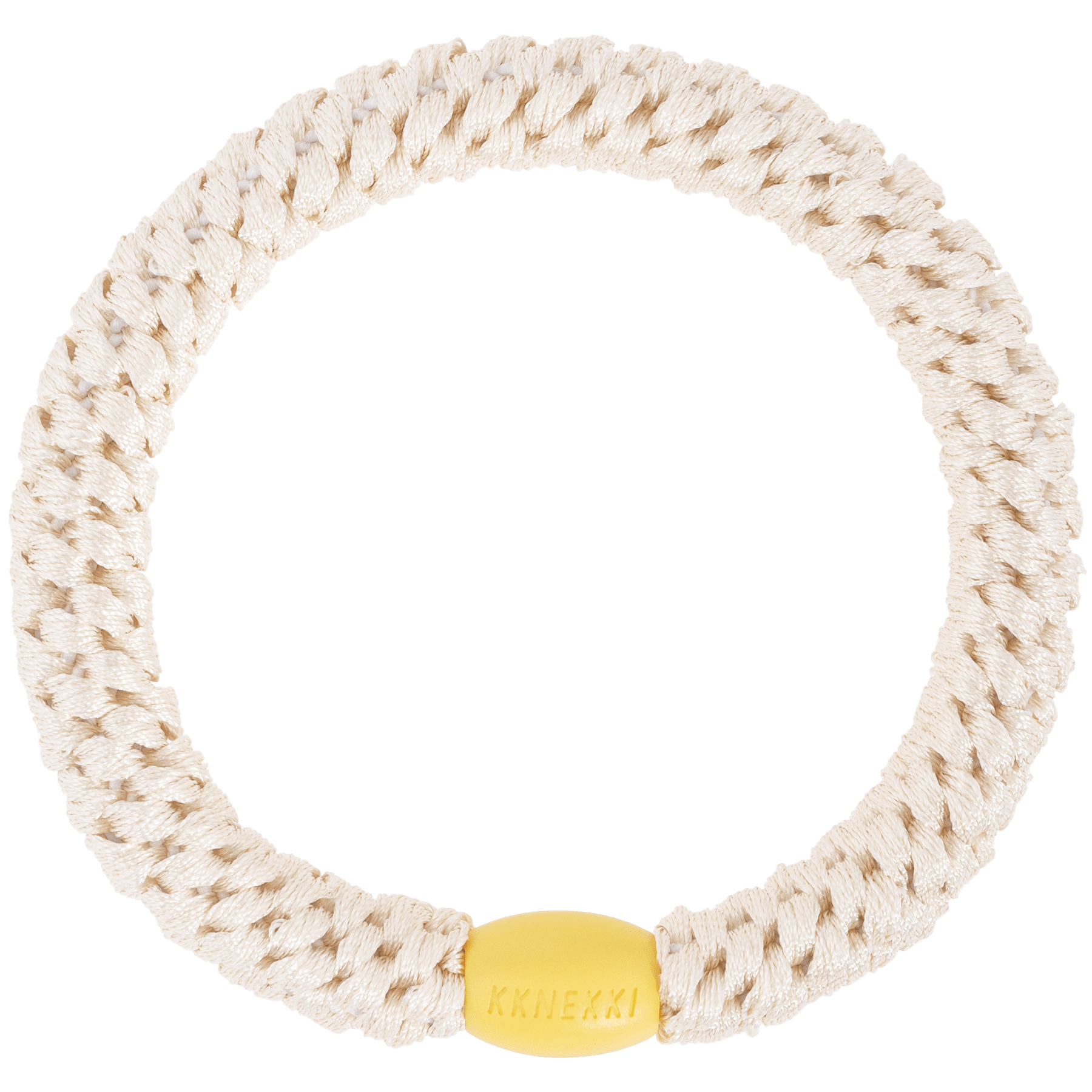 Kknekki Ivory With Yellow Bead